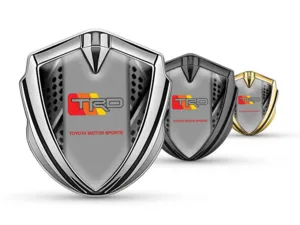 Toyota Metal Domed Emblem Customizable Force Style